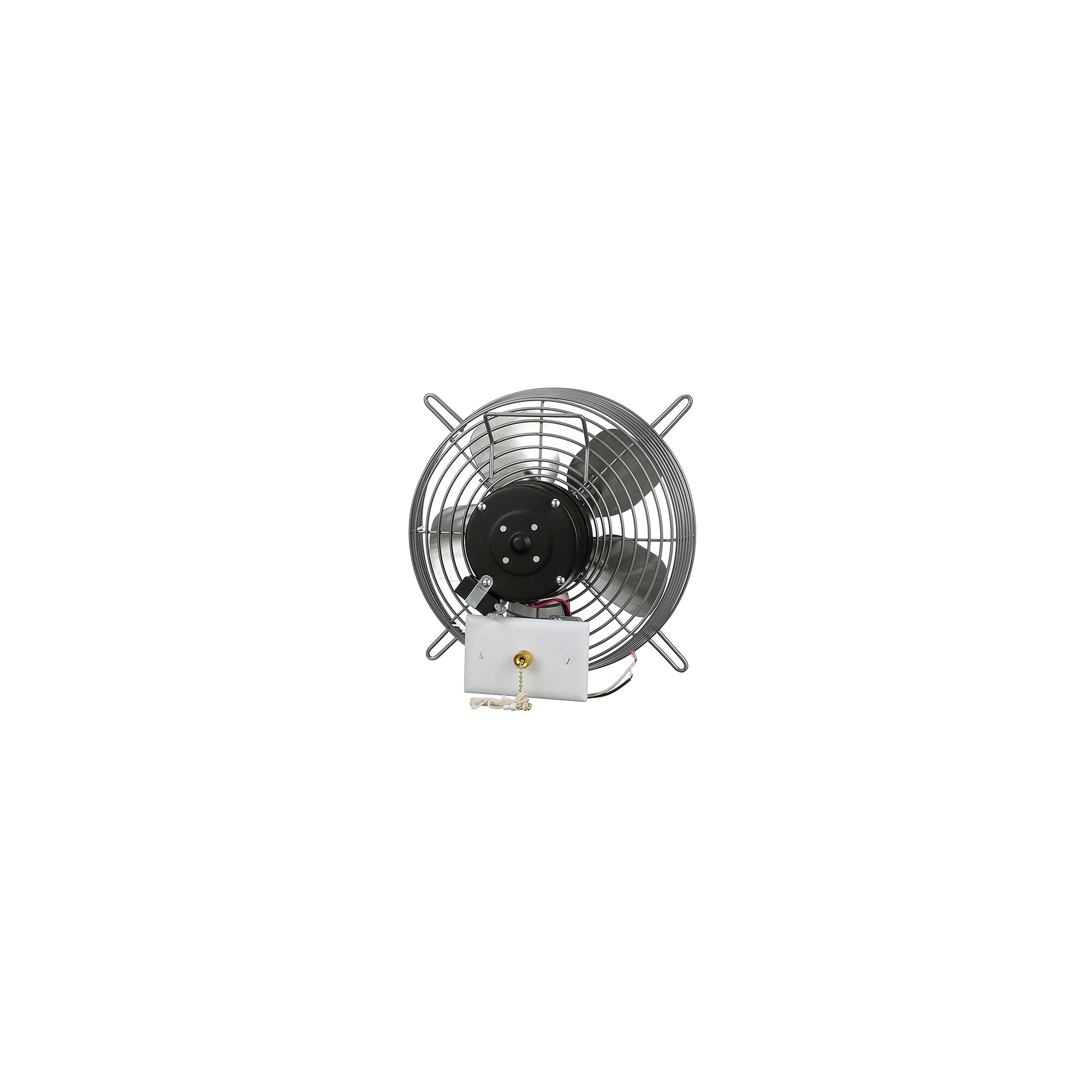 TPI Corporation CE-D 10″ Wall Fan, 3-Speed, Galvanized Gray (08689502) Sansujyuku sansujyuku.com
