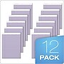 TOPS Prism+ Notepads, 8.5" x 11.75", Wide, Orchid, 50 Sheets/Pad, 12 Pads/Pack (TOP63140)~#|#~045814BB-72A5-44FB-BAC57EEC174AB96C_sc7
