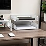 Mind Reader Metal Side Loading Stackable Letter Tray, White (ESTACK2-WHT)~#|#~045E9674-34F2-47BC-BB1A3758F9025D72_sc7