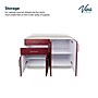Viva Comfort 36.32'' H x 48" L Exam Room Medical Cabinet, 4-Doors, 2-Drawers, Claret (902BASE48NSCL)~#|#~045EE53B-2A50-4D22-91B5F33B8820C214_sc7