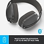 Logitech Zone Vibe 100 Wireless Noise Canceling Bluetooth Headset, Graphite (981-001256)~#|#~045F8476-0AB3-4D69-A541F6C532DD0CE2_sc7