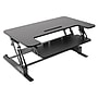 Mount-It! Mount-It! 36"W Rectangular Adjustable Standing Desk Converter, Black (MI-7926)~#|#~046155F7-0031-4600-A493AC5B3DACDC37_sc7