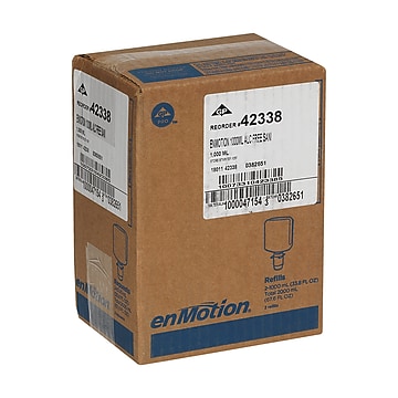 enMotion Gen2 Moisturizing Foaming Hand Sanitizer Dispenser Refill, 1000 mL, 2/Pack (42338)