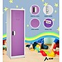 AdirOffice 48"H Single Tier Purple Storage Locker (ADI629-01-PUR-DL)~#|#~0463DE44-A628-4546-A8291365184F2AAC_sc7