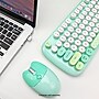SaharaCase Wireless Ergonomic Keyboard and Laser Mouse Combo, Green (KB9)~#|#~0464CB4C-3A98-4D20-905CC459C5BDBBA2_sc7