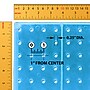 Azar Studio Base 60" x 17" Pegboard Floor Stand, Blue (700770-BLU-6C50)~#|#~0466EFE8-91B1-4820-B4DC8AF9FF901ED9_sc7