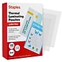Staples Thermal Laminating Pouches, Letter Size, 3 Mil, 100/Pack (ST61981)~#|#~04699C4B-D9CC-421A-B39392870B86FF9A_sc7