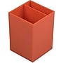 JAM PAPER Plastic Pen Holder. Orange (341ors)~#|#~046A1049-8465-40DD-8F7D068470A91FDF_sc7
