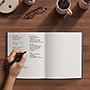 Staples Pro120 Elite™ Flexible Cover Journal, 8" x 10", Narrow Ruled, Navy Blue, 162 Pages (ST63374)~#|#~046D0E02-92A7-420B-9E1C58FA45280664_sc7