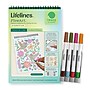 Lifelines FlowArt: Trace-By-Line Woodland Whimsy Coloring Book, 20 Pages (LL-16-3223)~#|#~046E6871-8157-46EA-845A24F9009AF892_sc7