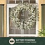 Fraser Hill Farm 36” Real Feel Pre-Lit Artificial Wreath (FFRF036W-5MSN)~#|#~046EEEEB-E8CC-42D1-BD0F91AF180DA60A_sc7