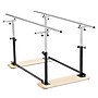 Viva Comfort 7 ft. Steel Foldable Physical Therapy Parallel Bars, 350lb Capacity, Black (ME905-01-MK)~#|#~0472AF27-7EE6-4E5D-89370FFA94B978AD_sc7