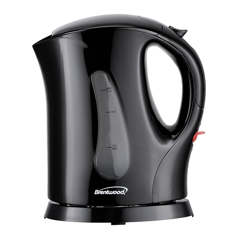 Brentwood Cordless Electric Kettle, 4-Cups, Black (KT-1610BK) image 1