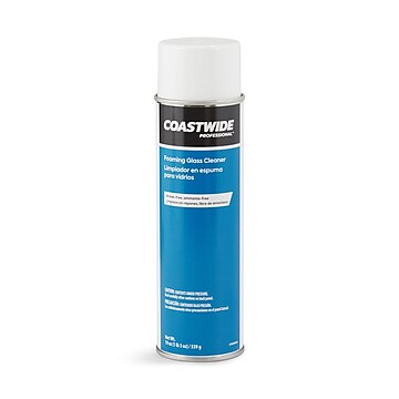 Coastwide Professional™ Foaming Glass Cleaner, Fresh & Clean Scent, 19 Oz., 6/Carton (CW58496-A)