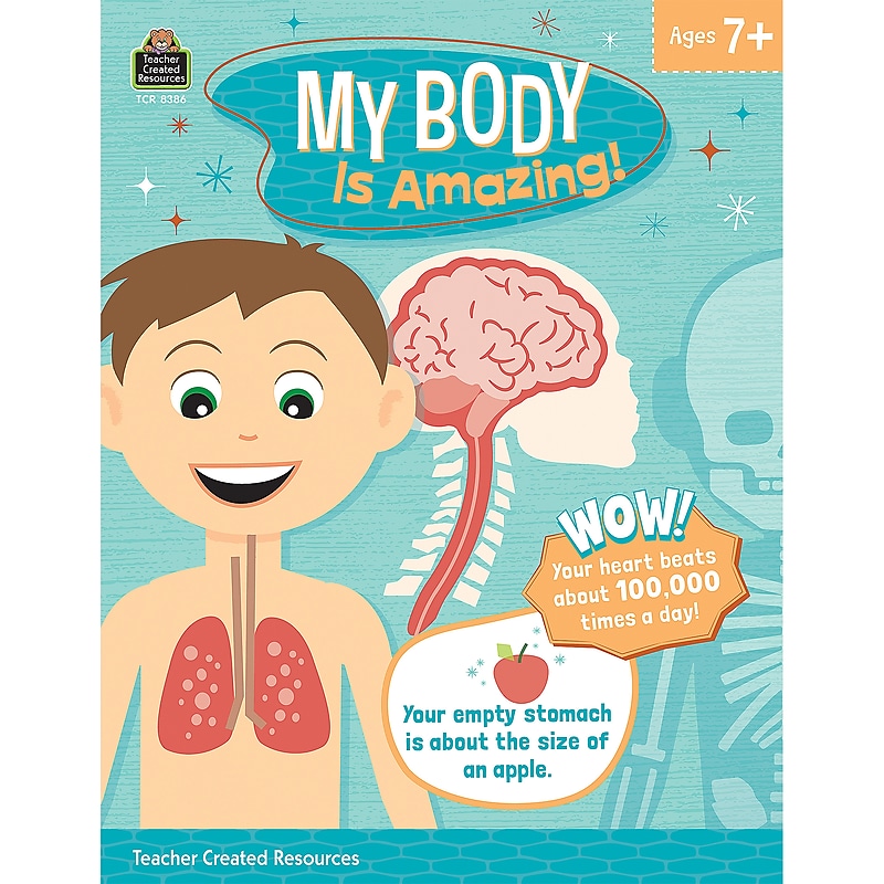 Teacher Created Resources My Body Is Amazing Workbook (TCR8386) image 1