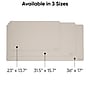 Smead Medium Vegan Leather Anti-Slip Desk Pad, 31.5" x 15.7", Sandstone (SMD64831)~#|#~04790CCB-7A5A-4B65-98331EE408D2B73B_sc7