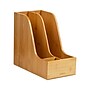 Mind Reader 3-Compartment Desk Organizer, Brown (BMAG-BRN)~#|#~04820115-0EBF-4A64-9003898587CB88B9_sc7