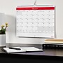 2024-2025 Staples 15" x 12" Academic Monthly Wall Calendar, Red/White  (ST54278-23)~#|#~04829992-0B41-40D9-AA5921E8C0970EC4_sc7