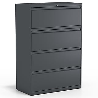 Staples HL8000 3-Drawer Lateral File Cabinet, Letter/Legal Size
