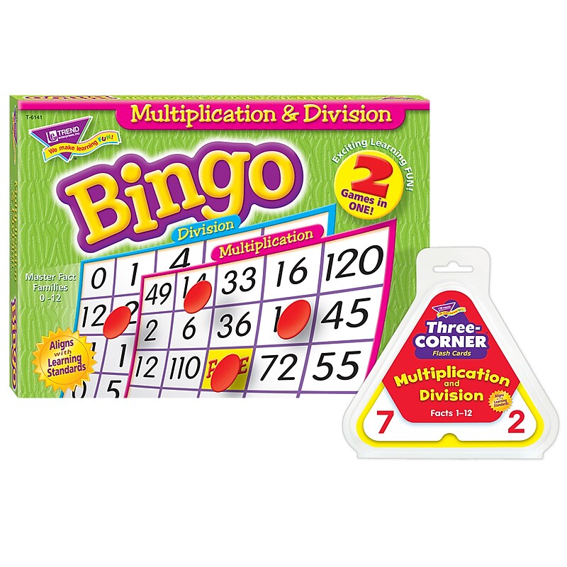 TREND Essential Skills: Learn & Practice Multiplication & Division Bundle (T-ESMATH2) image 1