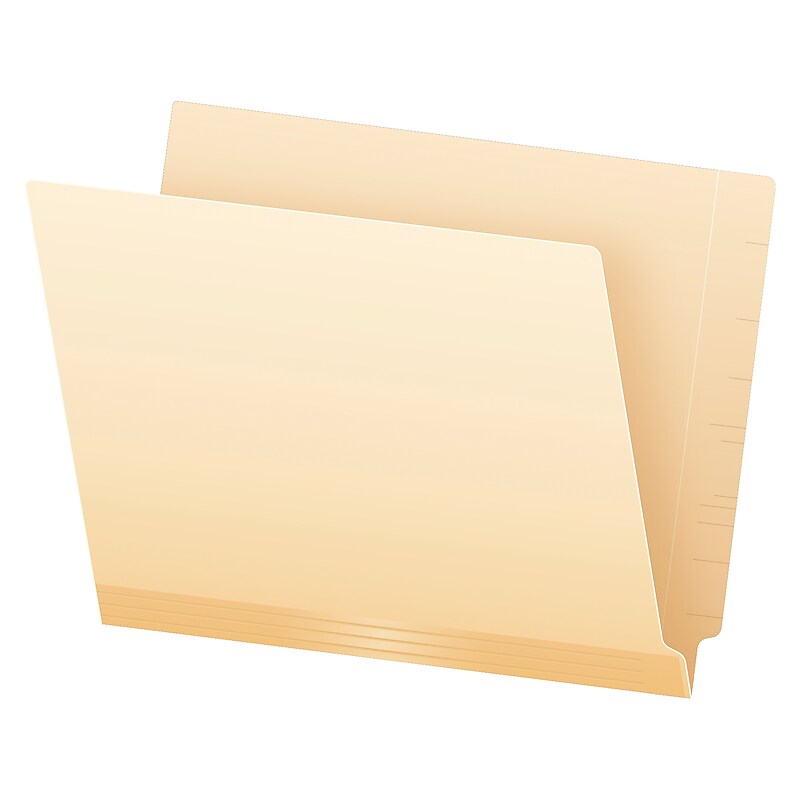 Pendaflex Recycled End Tab File Folder, Straight Cut, Letter Size, Manila, 50/Box(ESS11230) image 1