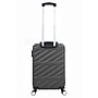 TUCCI 4-Piece Hardside Spinner Carry-On Luggage Set, TSA Checkpoint Friendly, Charcoal (T0533-04PC-CHL)~#|#~048E943F-DCE8-4A0E-BA15D32B2410DC7B_sc7