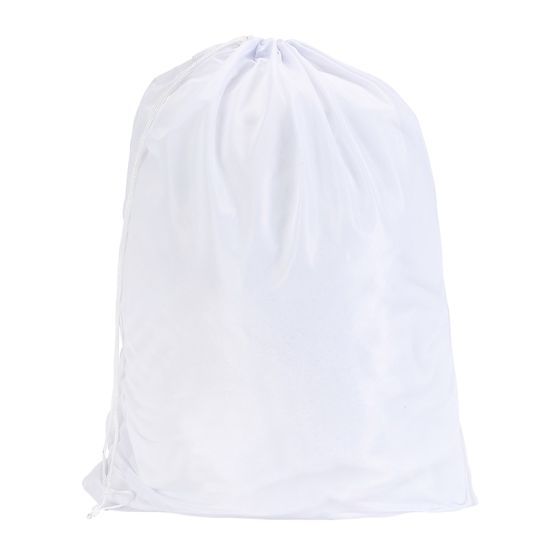Laundry 360 Sanitized Mesh Laundry Bag, Polyester, White (W-82474) image 1