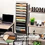 Mind Reader Front Loading Letter Tray, Black (MAG12C-BLK)~#|#~048EB2C4-64E6-4AE5-9AE37CE5E2AA8E74_sc7
