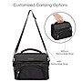 bentgo Insulated Lunch Bag, 2-Compartment, Carbon Black (BGOBG2-CB)~#|#~0491F148-E5C5-4C93-88AA82B6D6750E4C_sc7