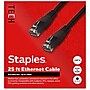 Staples TECH 25 ft. Cat-6 Ethernet Cable, Male to Male, Black (ST62457)~#|#~0494A4A4-C3BC-4473-B125038E9C535D38_sc7