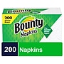 Bounty Quilted Napkin, 1-ply, White, 200 Napkins/Pack (34885.)~#|#~0496FA15-F640-4874-B798A5DDD796A702_sc7