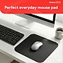 Staples TECH Non-Skid Mouse Pad, Black, 2/Pack (50678)~#|#~04A1C2F2-54D6-4D26-B17630599BDDD4FF_sc7