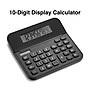 Staples 10-Digit Battery & Solar Basic Calculator, Black (TR250/ST250-CC)~#|#~04A3AFB7-ECFF-410D-8CB77C806CC05156_sc7