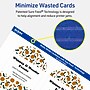Avery Arched Integrated Cards, Matte White, 200/Pack (19479398896)~#|#~04A3E810-364A-46E1-AAA0F93542DE2BDA_sc7