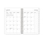 2026 Blue Sky Bespoke Letterpress Heavy Stripe 5" x 8" Calendar Year Weekly & Monthly Planner, Plastic Cover, Terracotta~#|#~04A486EB-54C6-4F6B-80C169A756943013_sc7