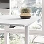 Bush Business Furniture Move 60 Series 48"W Electric Height Adjustable Standing Desk, White (M6S4824WHSK)~#|#~04A584A9-6893-40A4-89BA2170A3AC5B32_sc7