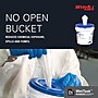 WypAll PowerClean WetTask Fabric Cleaning Wipers, 15" x 9", White, 275 Sheets/Roll, 2/Carton (06006)~#|#~04A86686-1D69-4F6D-B7DD0664A915D220_sc7