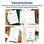 Avery Integrated Cards, 6" x 9", Matte White, 10/Pack (95281)~#|#~04A9331B-1AFF-43BC-B7729DB91B589FA4_sc7