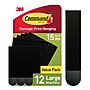 Command Large Hanging Strip, 15 lb., Black, 12/Pack (17206BLK-12ES)~#|#~04ABDA83-A114-438D-90C7A890F19E1D22_sc7