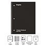Staples 1-Subject Notebooks, 8" x 10.5", Graph Ruled, 70 Sheets, Black (ST23986C)~#|#~04AC46B3-1E65-4BE7-845C8D9BCDA708CF_sc7