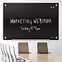 Quartet Infinity Glass Magnetic Dry-Erase Board, 72" x 48" (6' x 4'), Black Surface (G7248B)~#|#~04BE7C76-BD7D-47FD-AD3D703A50E8A1B1_sc7