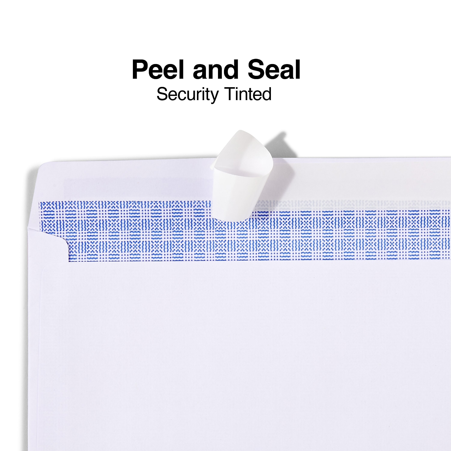 Staples Easy Close #10 Security-Tint Envelopes 100/Box (394057/19037) 50308 - Picture 2 of 5