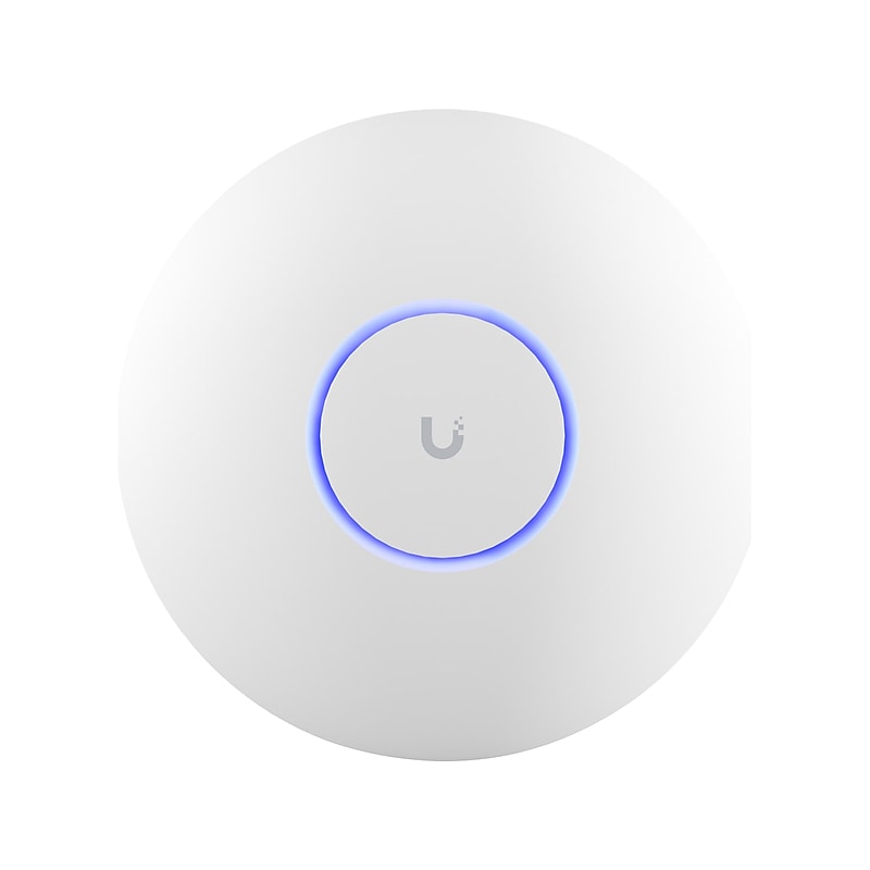 Ubiquiti U7 Pro AX 5.7 Gbps Tri Band PoE WiFi 7 Access Point, White (U7-PRO-US) image 1