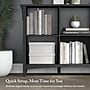 Bush Home Salinas 6 Cube Organizer, Vintage Black (SAB148VB-03)~#|#~04C5F265-DCF6-47D4-98C317EC77FA9977_sc7