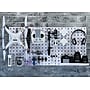 Triton Products LocBoard Kit, (2) 18" x 36" x 9/16" Steel Square Hole Pegboards, 28 Hooks and 2 Bins (LB18-CK)~#|#~04CBEC70-4327-40E4-BA26F7C02C4D47C4_sc7