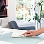 Smead Large Vegan Leather Anti-Slip Desk Pad, 36" x 17", Light Blue (SMD64830)~#|#~04CCBD19-2E97-4A1E-B03684D824F0A1EB_sc7