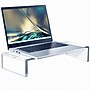 Azar 7.75" x 15" Acrylic Laptop Stand, Clear (515385-1PK)~#|#~04CF31B8-AF07-4CEC-855D6D97596CB8EA_sc7