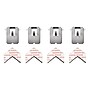 3M CLAW Drywall Hanger, 25 lbs., Silver, 4/Pack (3PH25M4ES)~#|#~04D4E772-EF09-4737-AB5997E351244F0B_sc7