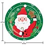 Say Hooray! Christmas Cheer Paper Plates and Napkins Kit, Multicolored, 48/Pack (DTC9393E2G)~#|#~04D5DA1E-1926-4934-BB5CD10319C20CDD_sc7