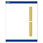 Avery Gold Double-Dipped Edge Matte Blank Card, White, 20/Pack (S00-DKE)~#|#~04E04A33-0039-4AE2-9F4F73C4A3007153_sc7